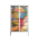 The Towering Hall Full Of Light - Cabinet - Nick Liefhebber - Chalk - Reeded glass