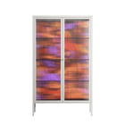 The Secret Herb Garden In The Forest 2 - Cabinet - Nick Liefhebber - Chalk - Reeded glass