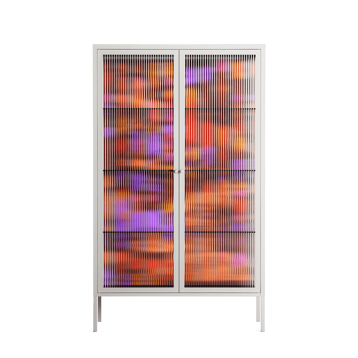The Secret Herb Garden In The Forest 2 - Cabinet - Nick Liefhebber - Chalk - Reeded glass