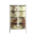 Can You Face It - Cabinet - Sophie Goudman-Peachey - Chalk - Reeded glass