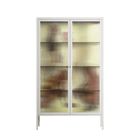 Can You Face It - Cabinet - Sophie Goudman-Peachey - Chalk - Reeded glass
