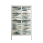 Ode to Summer 3 - Cabinet - Diana Catchpole - Chalk - Reeded glass