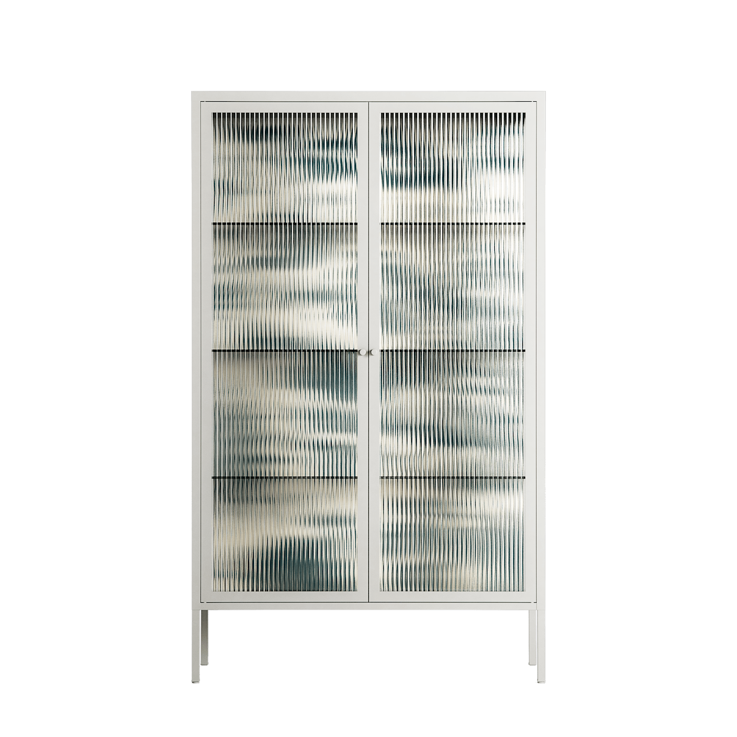 Ode to Summer 3 - Cabinet - Diana Catchpole - Chalk - Reeded glass