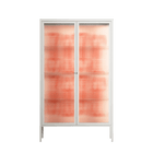 Lobsters - Cabinet - Lydia Greaves - Chalk - Reeded glass
