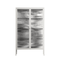 Flight Of Fancy 3 - Cabinet - Diana Catchpole - Chalk - Reeded glass