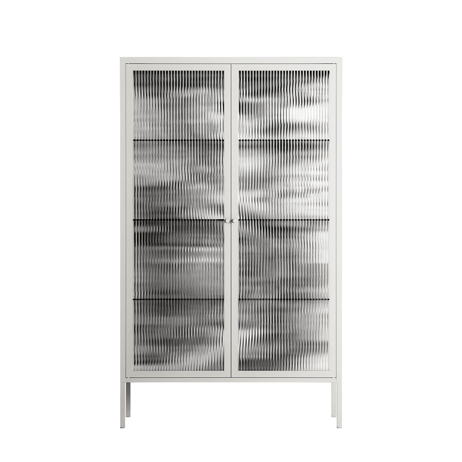 Flight Of Fancy 3 - Cabinet - Diana Catchpole - Chalk - Reeded glass