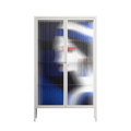 Beyond The Veil Of Consciousness - Cabinet - Mathilda Kienast - Chalk - Reeded glass