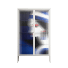 Beyond The Veil Of Consciousness - Cabinet - Mathilda Kienast - Chalk - Reeded glass