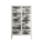 Ode to Summer 4 - Cabinet - Diana Catchpole - Chalk - Reeded glass