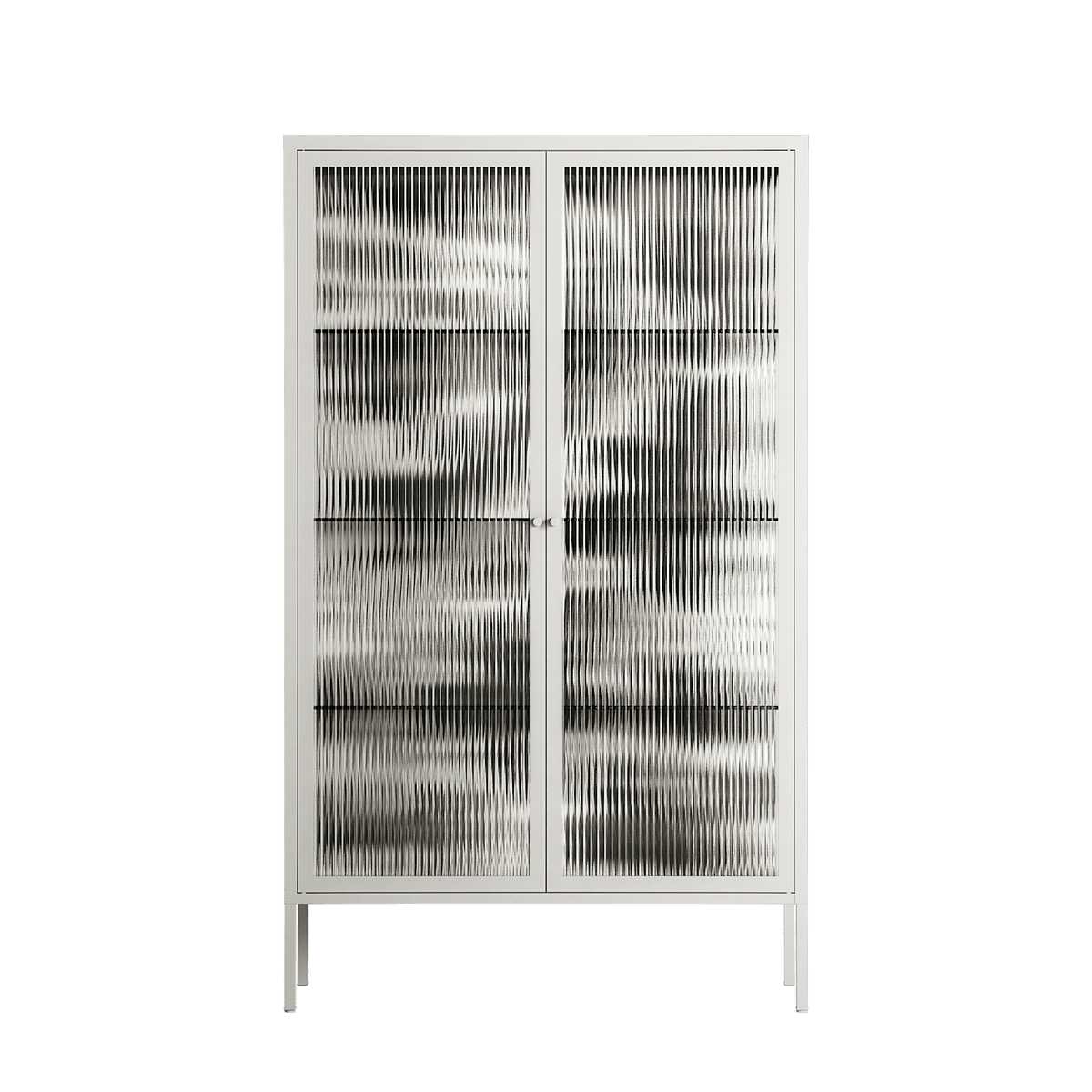 Ode to Summer 4 - Cabinet - Diana Catchpole - Chalk - Reeded glass