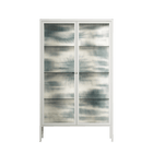 Ode to Summer 6 - Cabinet - Diana Catchpole - Chalk - Reeded glass