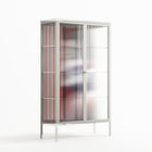 Unseen In Plain Sight - Cabinet - Mathilda Kienast - Chalk - Reeded glass