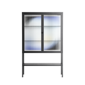 Ambient - Loft cabinet -  Alexander Khabbazi - Antracite - Reeded glass