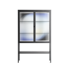 Ambient - Loft cabinet -  Alexander Khabbazi - Antracite - Reeded glass