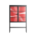 Spring to Summer - Loft Cabinet - Alexander Khabbazi - Antracite - Reeded glass