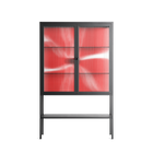 Spring to Summer - Loft Cabinet - Alexander Khabbazi - Antracite - Reeded glass