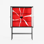 Spring to Summer - Loft Cabinet - Alexander Khabbazi - Antracite - Reeded glass