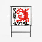 Heart Full - Loft Cabinet - Alexander Khabbazi - Antracite - Reeded glass