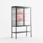 Heart Full - Loft Cabinet - Alexander Khabbazi - Antracite - Reeded glass