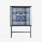 Sunbrother 2 - Loft Cabinet - Nick Liefhebber - Antracite - Reeded glass