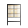 Sunbrother 3 - Loft Cabinet - Nick Liefhebber - Antracite - Reeded glass