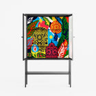 The Towering Hall Full Of Light - Loft Cabinet - Nick Liefhebber - Antracite - Reeded glass