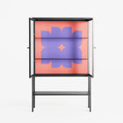 Stella - Loft Cabinet - Linus Lohoff - Antracite - Reeded glass