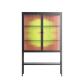 Fernis - Loft Cabinet - Linus Lohoff - Antracite - Reeded glass