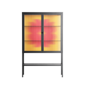Phonix - Loft Cabinet - Linus Lohoff - Antracite - Reeded glass