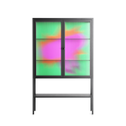 Sit This One Out - Loft Cabinet - Ciara Wade - Antracite - Reeded glass