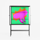 Sit This One Out - Loft Cabinet - Ciara Wade - Antracite - Reeded glass