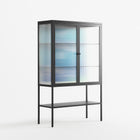 It Comes in Waves - Loft Cabinet - Ciara Wade - Antracite - Reeded glass