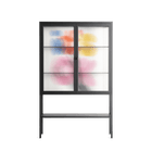 Its Ok - Loft Cabinet - Vratislav Pecka - Antracite - Reeded glass