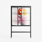 Its Ok - Loft Cabinet - Vratislav Pecka - Antracite - Reeded glass