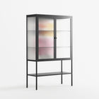 Its Ok - Loft Cabinet - Vratislav Pecka - Antracite - Reeded glass