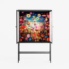 Greatful Meadow - Loft Cabinet - Nur Rydberg - Antracite - Reeded glass