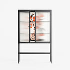 Fuck - Loft Cabinet - Aley Wild - Antracite - Reeded glass