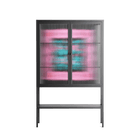 Get In The Fucking Frog Pit - Loft Cabinet - Aley Wild - Antracite - Reeded glass