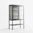Nudes on Nudes - Loft Cabinet - Aley Wild - Antracite - Reeded glass