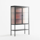 Hidden Beauty - Loft Cabinet - Raissa Oltmanns - Antracite - Reeded glass