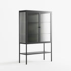 Midnight Dune - Loft Cabinet - Amy Suther - Antracite - Reeded glass