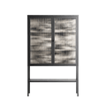 Prima Flora - Loft Cabinet - Amy Suther - Antracite - Reeded glass