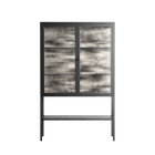 Prima Flora - Loft Cabinet - Amy Suther - Antracite - Reeded glass