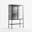 Gel - Loft Cabinet - Nadia Ryder - Antracite - Reeded glass