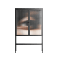 Gem - Loft Cabinet - Nadia Ryder - Antracite - Reeded glass