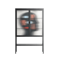 Désordre_Intérieur - Loft Cabinet - David Vanadia - Antracite - Reeded glass