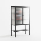 Désordre_Intérieur - Loft Cabinet - David Vanadia - Antracite - Reeded glass