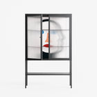 En_Suspend - Loft Cabinet - David Vanadia - Antracite - Reeded glass