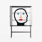 En_Suspend - Loft Cabinet - David Vanadia - Antracite - Reeded glass