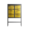 What a Mess - Loft Cabinet - Craig Watkins - Antracite - Reeded glass